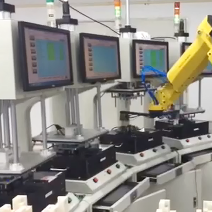 機(jī)頂盒ATE設(shè)備-配合機(jī)械手